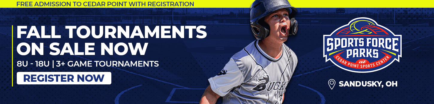 Ripken Sports Force Park Travel Baseball Tournaments Sandusky Ohio